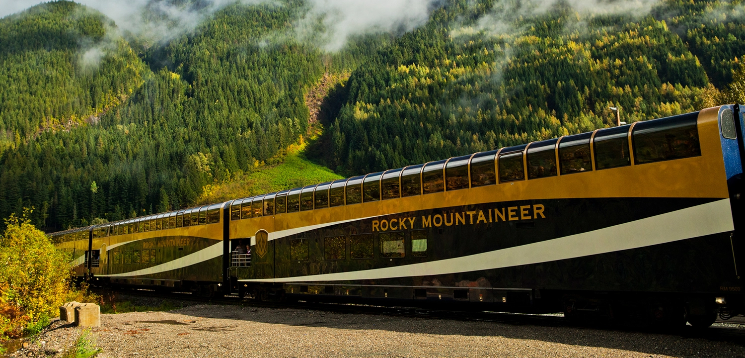 viajes a canadá con Tren Rocky Mountaineer